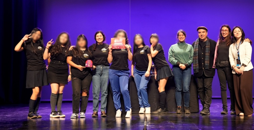 Estudiantes obtienen el 3° lugar en el concurso interescolar de teatro